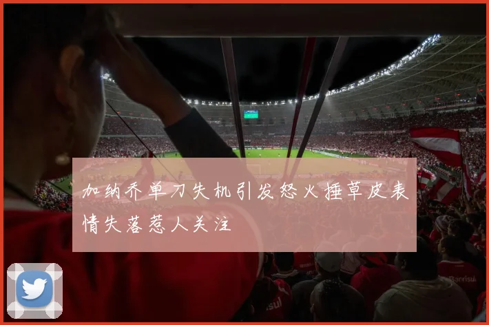 加纳乔单刀失机引发怒火捶草皮表情失落惹人关注