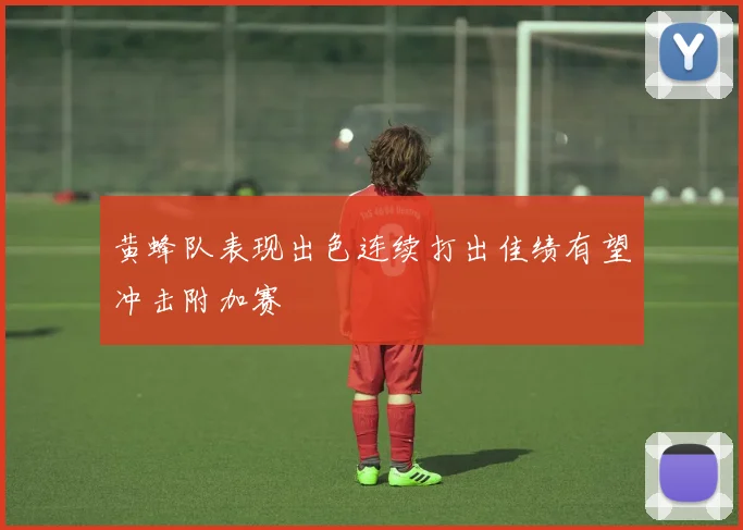 黄蜂队表现出色连续打出佳绩有望冲击附加赛
