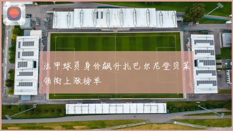 法甲球员身价飙升扎巴尔尼登贝莱领衔上涨榜单